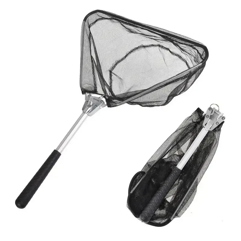 Fishing Equipment Clearance - 1pcs Foldable Fishing Net 50cm/19in Suitable