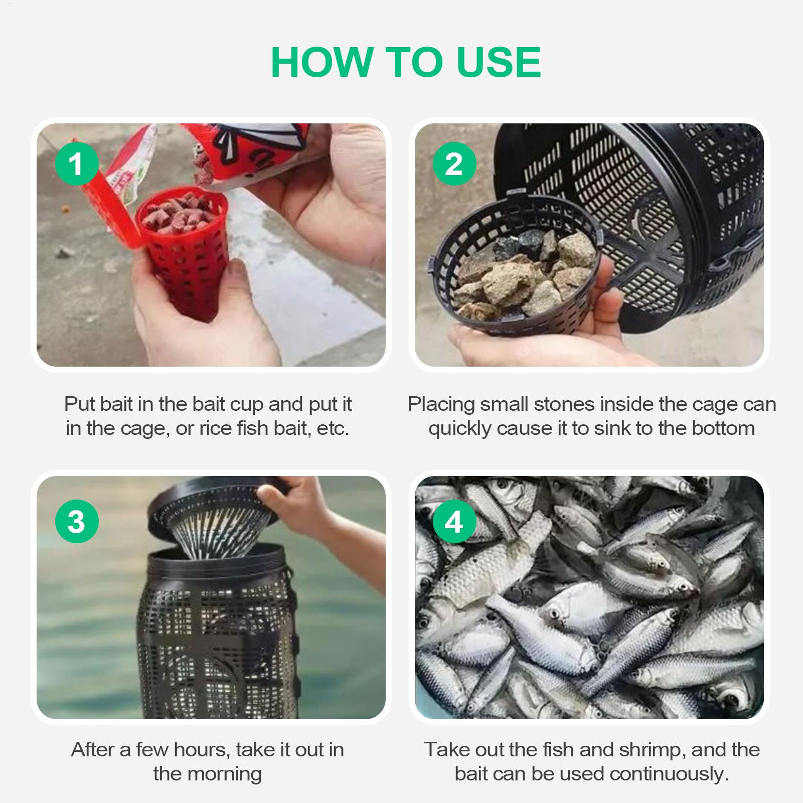 Portable Folding Minnow Fishin - Fishing Equipment Bait ulasan dan harga