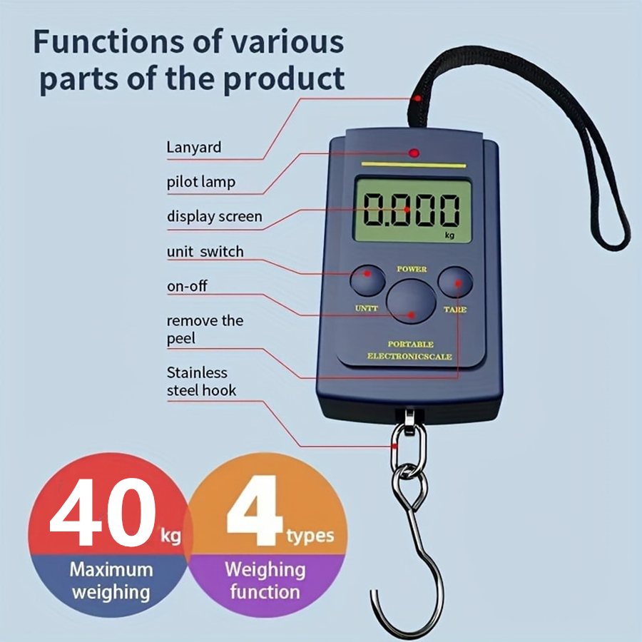 40kg Multifunctional Mini Elec - Fishing Equipment Carp ulasan dan harga