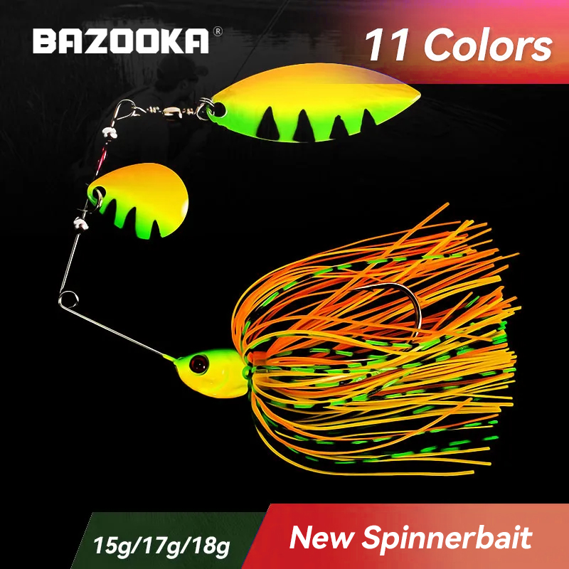 Bazooka 15g 18g Spinnerbait Fi - Fishing Equipment Clearance ulasan dan harga