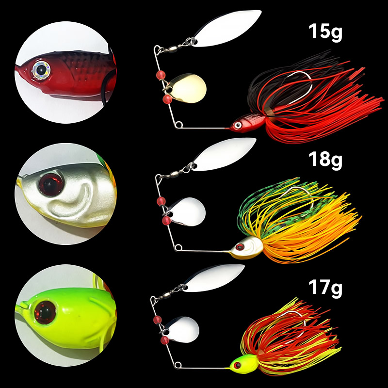 Bazooka 15g 18g Spinnerbait Fi - Fishing Equipment Clearance ulasan dan harga