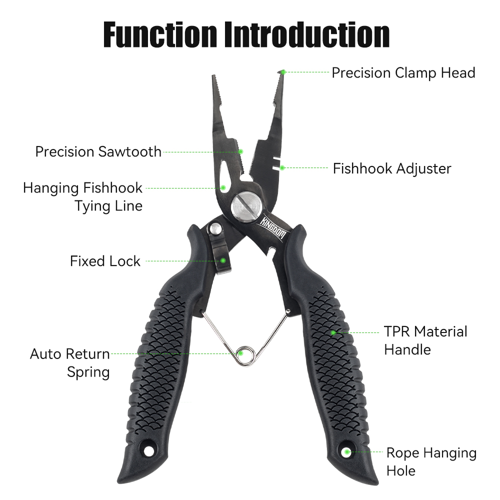 Kingdom Fishing Pliers Multifu - Fishing Pliers ulasan dan harga