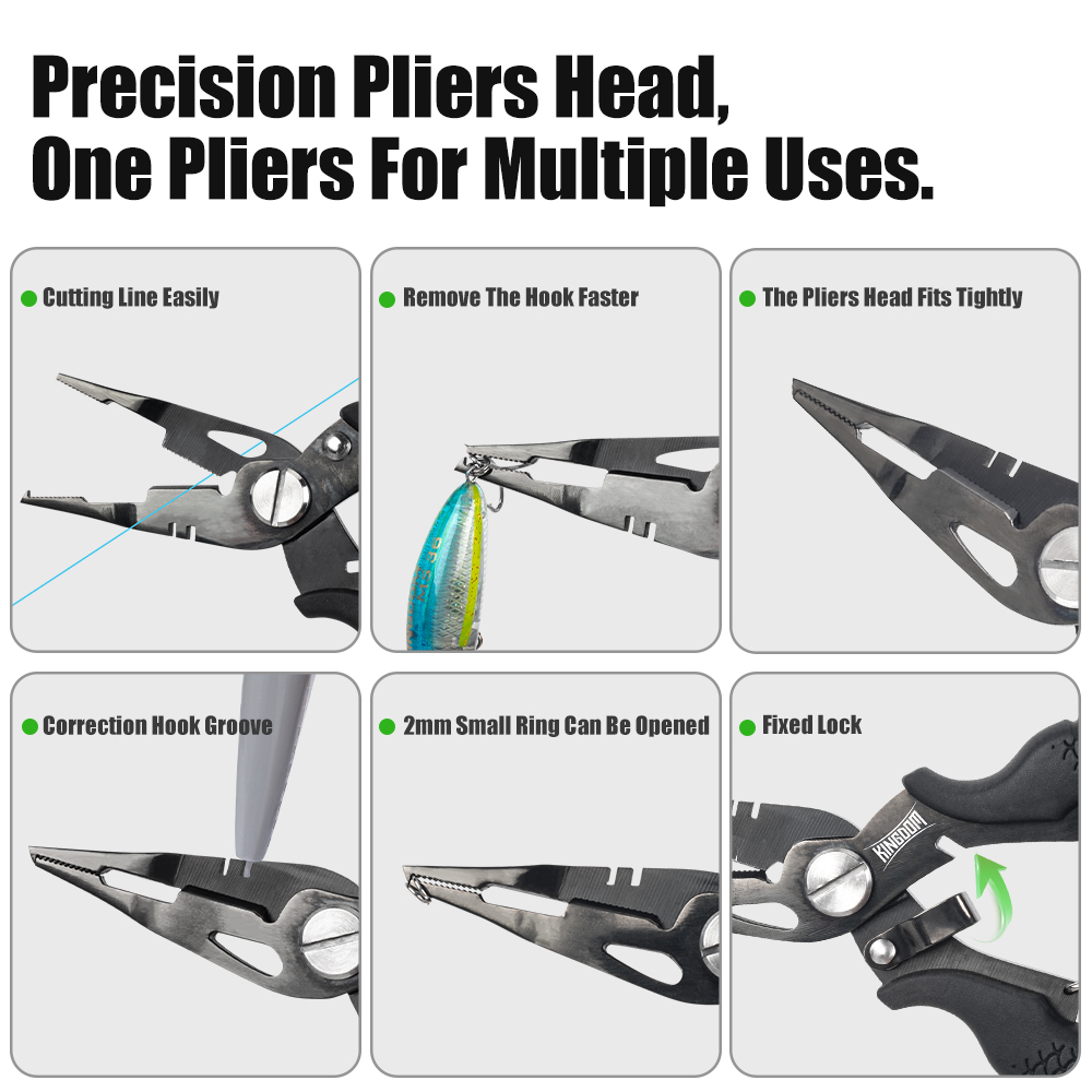 Kingdom Fishing Pliers Multifu - Fishing Pliers ulasan dan harga