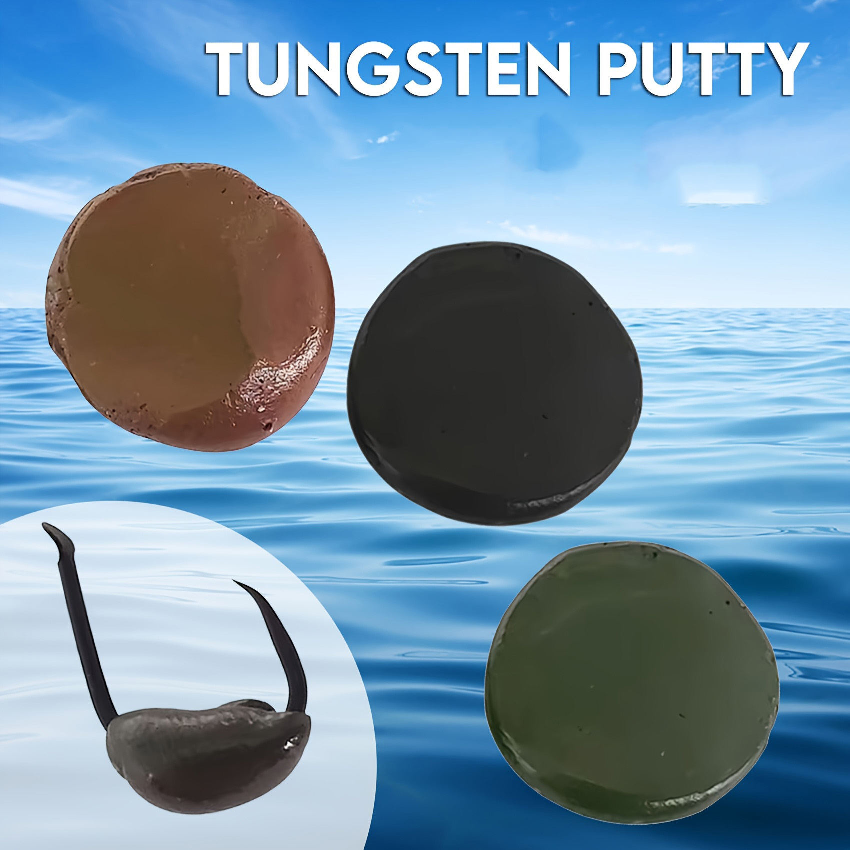 Tungsten Putty 0.5oz(15g) Tika - Fishing Equipment Tackle ulasan dan harga