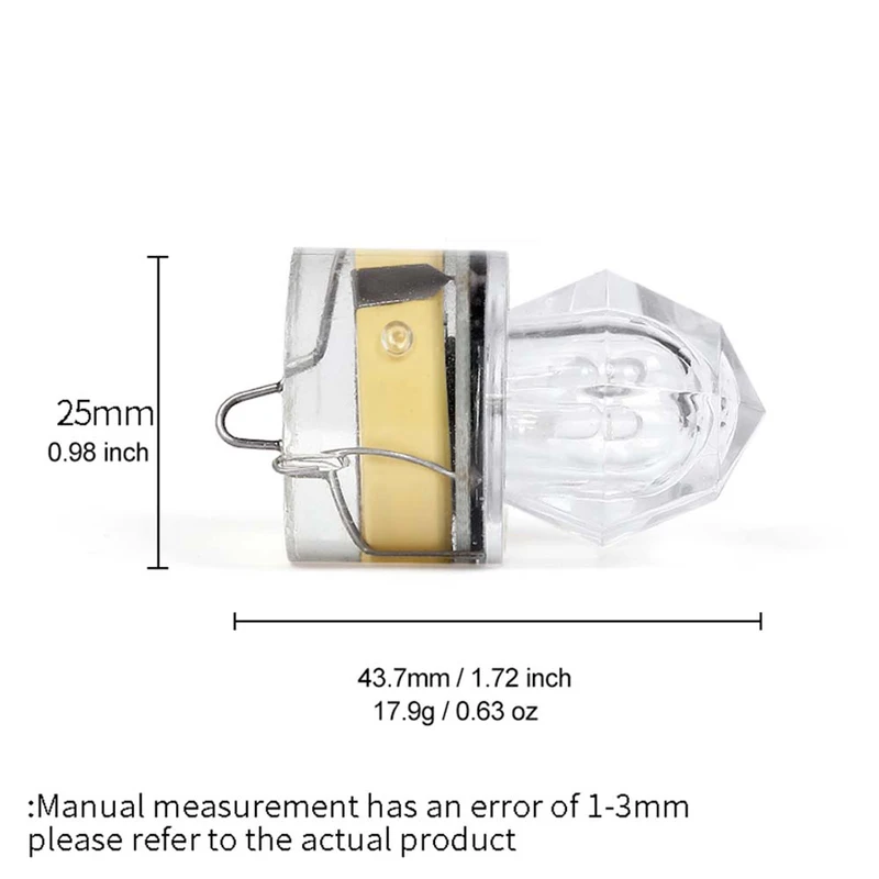 1 LED fishing light, underwate - Fishing Equipment English ulasan dan harga