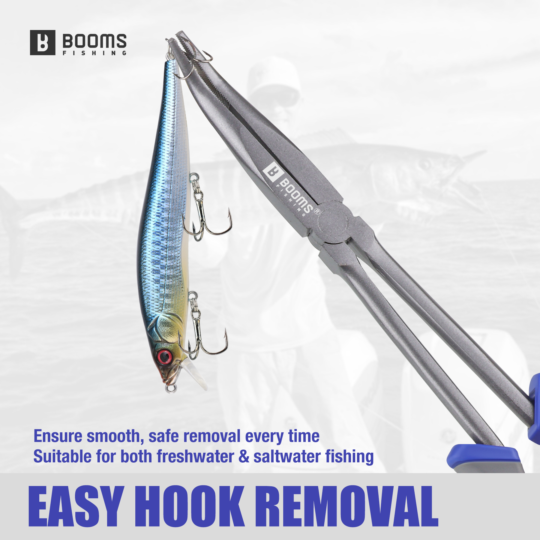 Booms Fishing XW11 Fishing Pli - Fishing Pliers ulasan dan harga