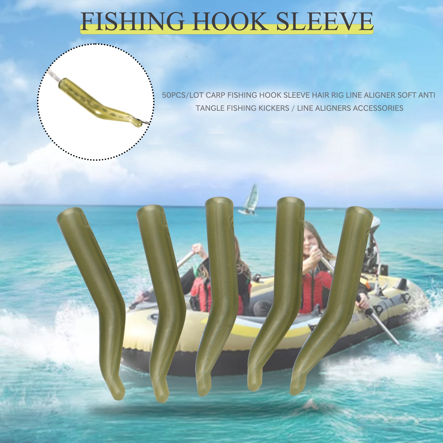 50Pcs/Lot Carp Fishing Hook Sl - Carp Fishing Tackle ulasan dan harga