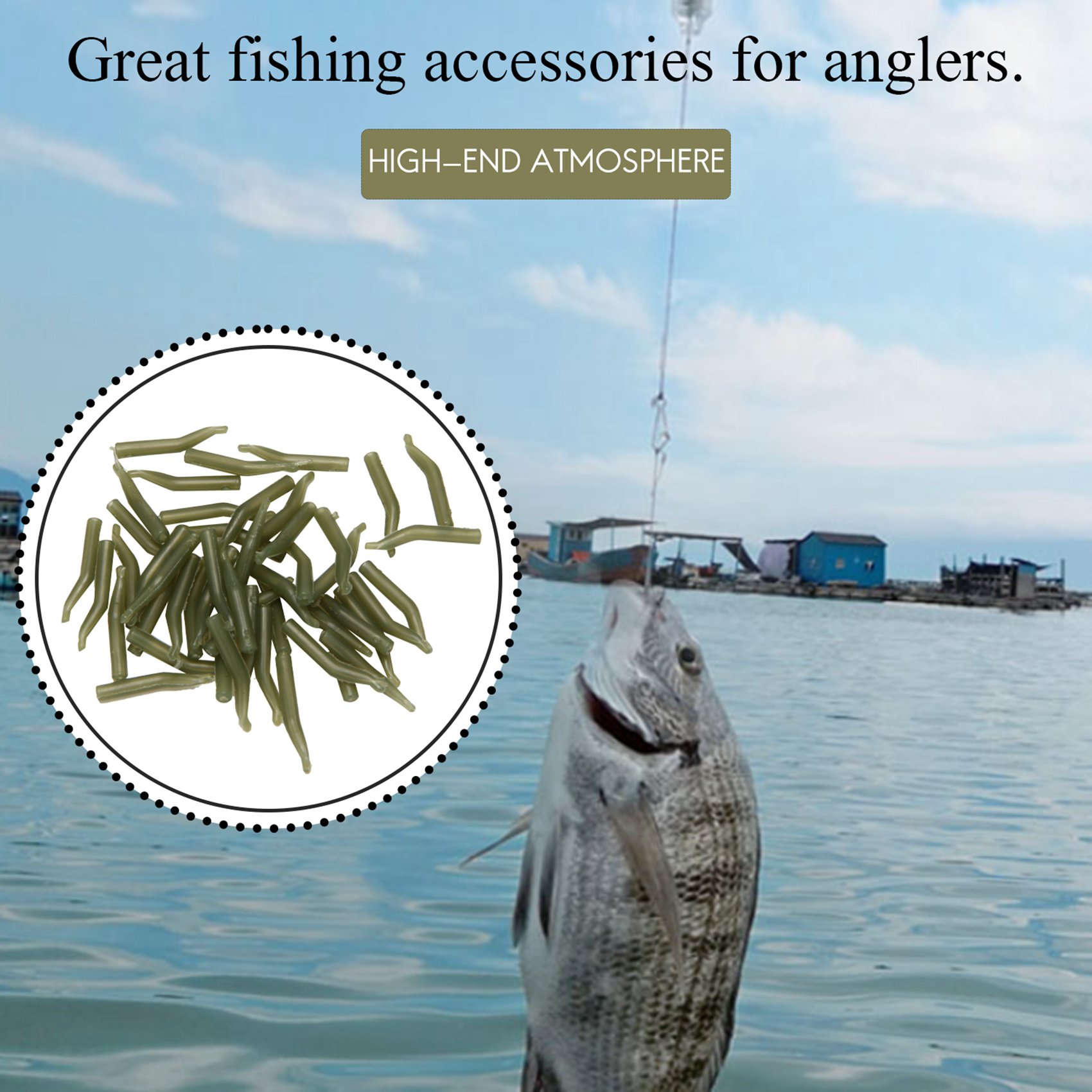 50Pcs/Lot Carp Fishing Hook Sl - Carp Fishing Tackle ulasan dan harga