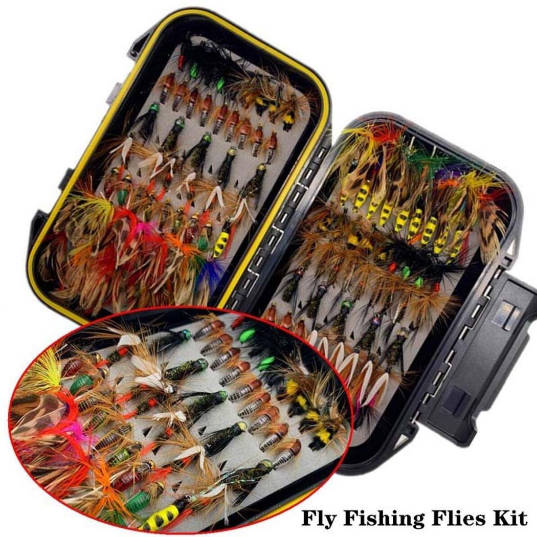 24/40/84/114pcs with Dry/Wet F - Fishing Equipment Clearance ulasan dan harga