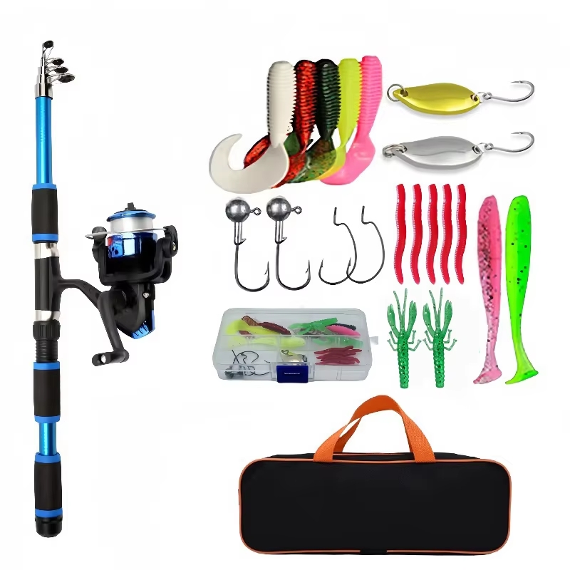 Fishing rod full set, fishing  - Fishing Equipment Bait ulasan dan harga