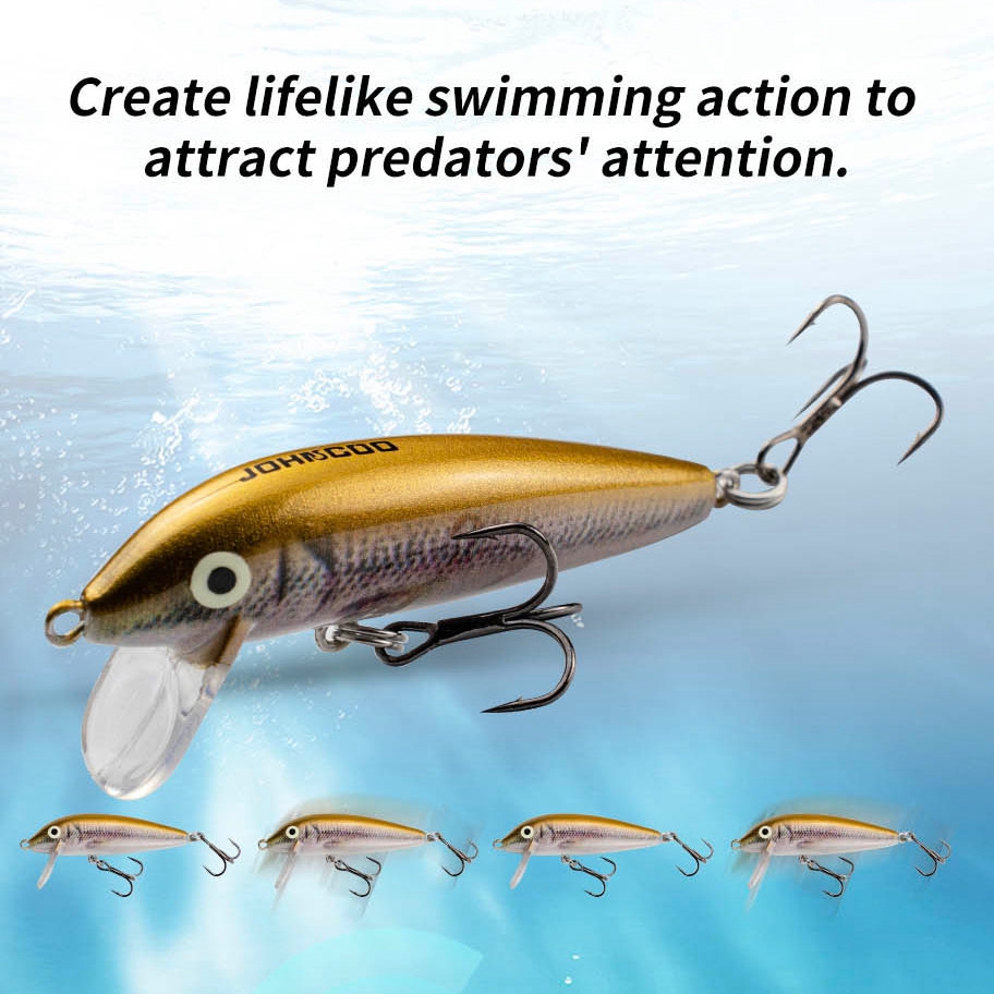 Mini Minnow Bait 7cm 7.5g Sink - Fishing Equipment Bait ulasan dan harga