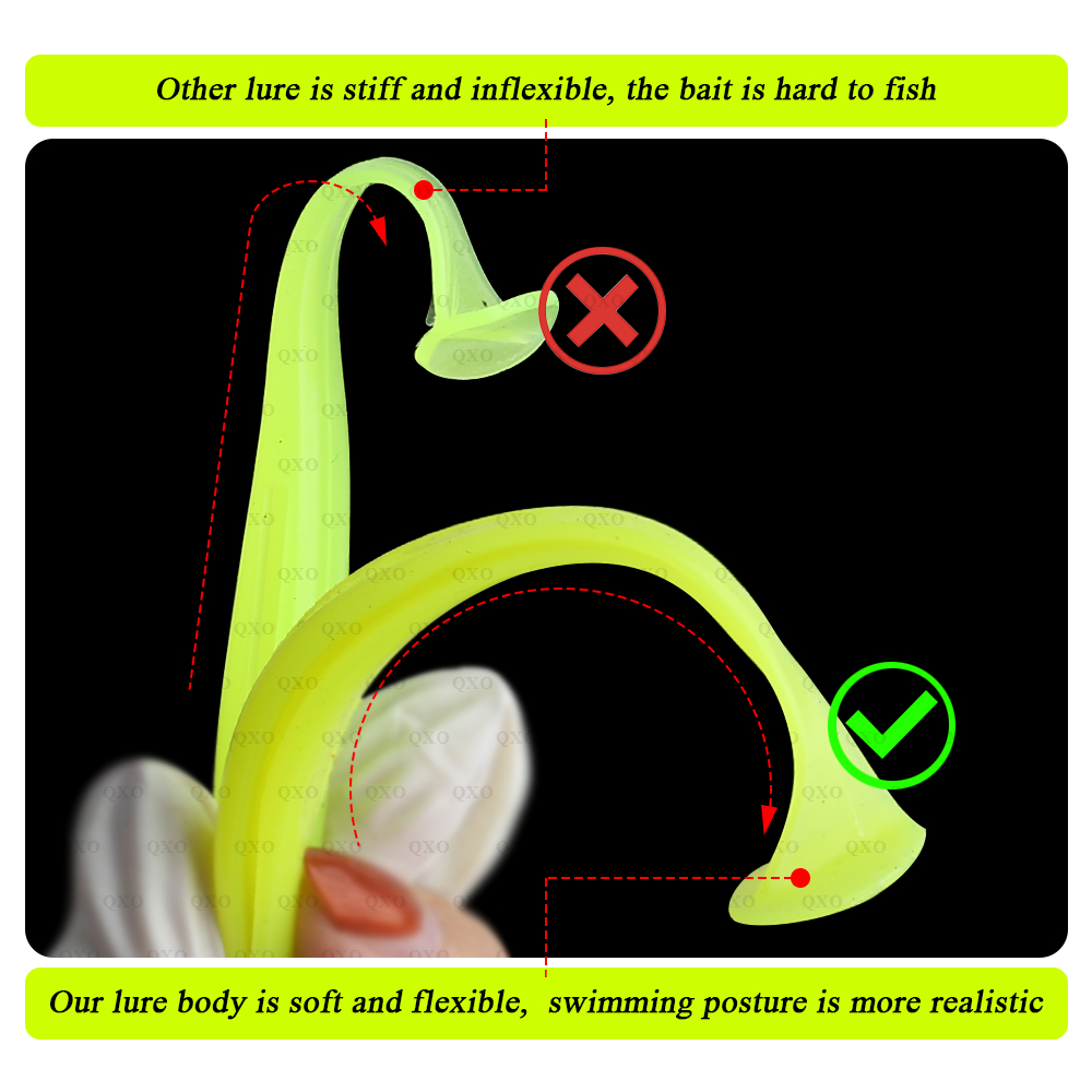 QXO Fishing Soft Lure Worm Wit - Fishing Equipment Clearance ulasan dan harga