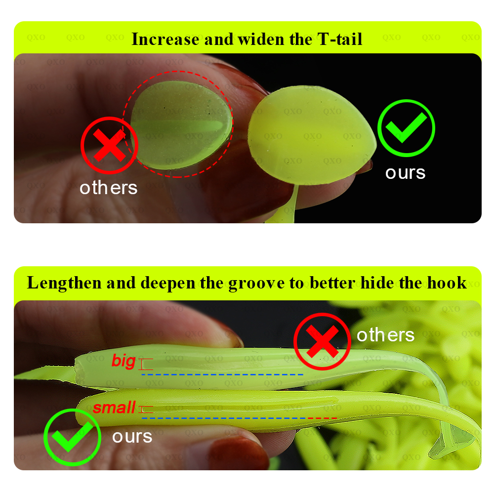QXO Fishing Soft Lure Worm Wit - Fishing Equipment Clearance ulasan dan harga
