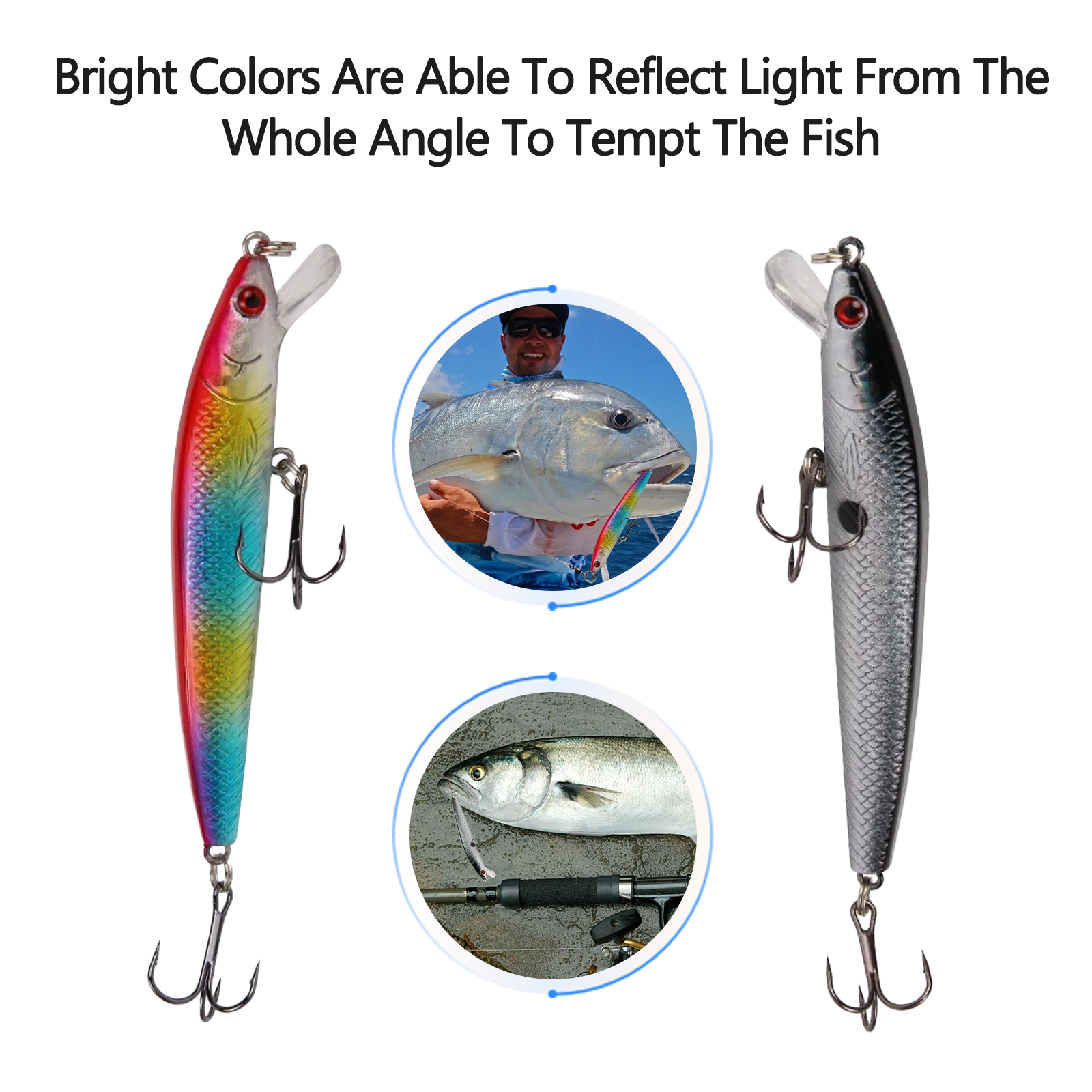 10Pcs Plastic Fishing Lures Se - Fishing Equipment Bait ulasan dan harga