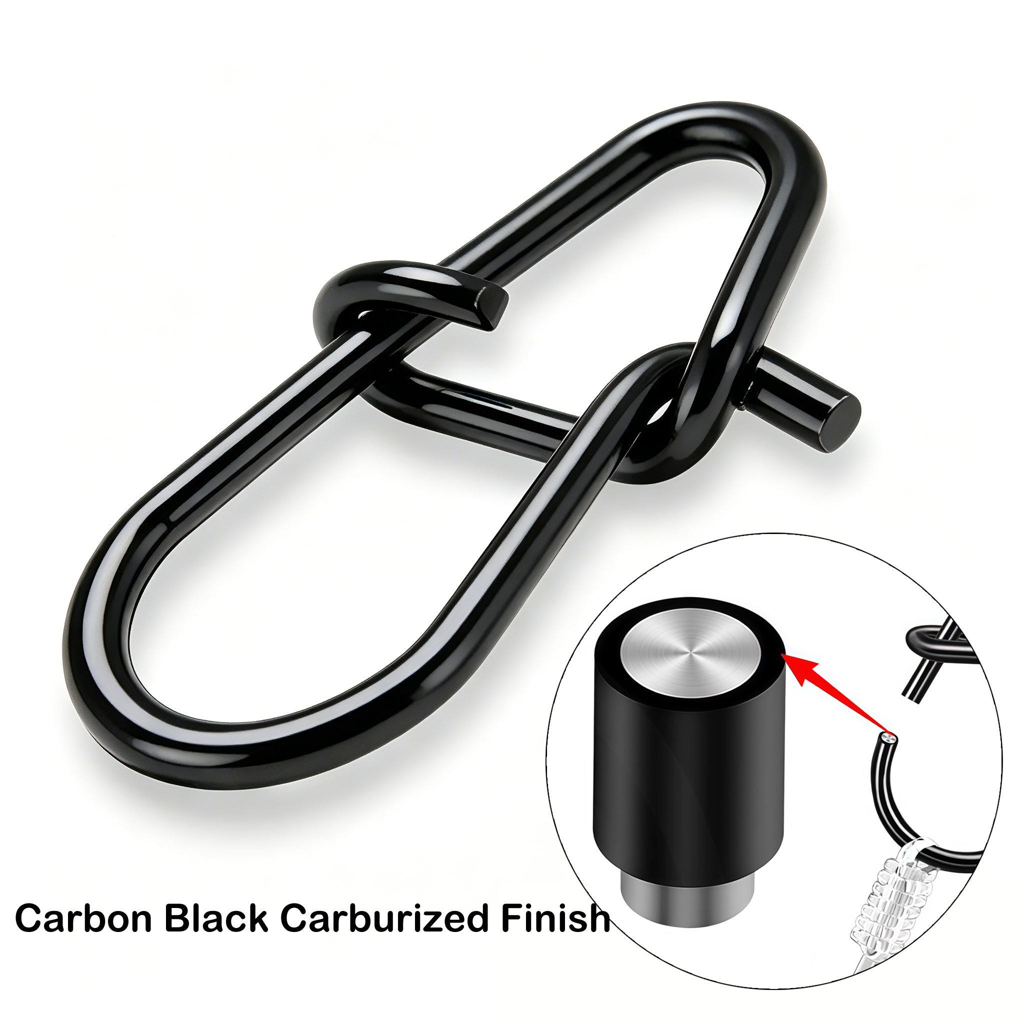 GOBAIT 100Pcs Black Stainless  - Fishing Equipment Tackle ulasan dan harga