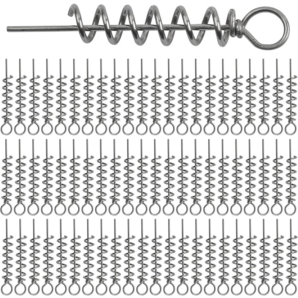 50Pcs Spring Twist Lock Fishin - Fishing Equipment Tackle ulasan dan harga