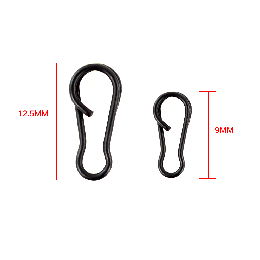 60pcs Fishing Snap Clips Speed - Carp Fishing Tackle ulasan dan harga