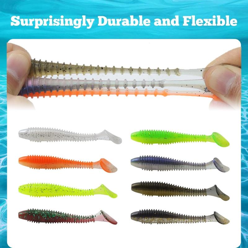 40/20/15PCS Soft Fishing Lures - Fishing Equipment Clearance ulasan dan harga