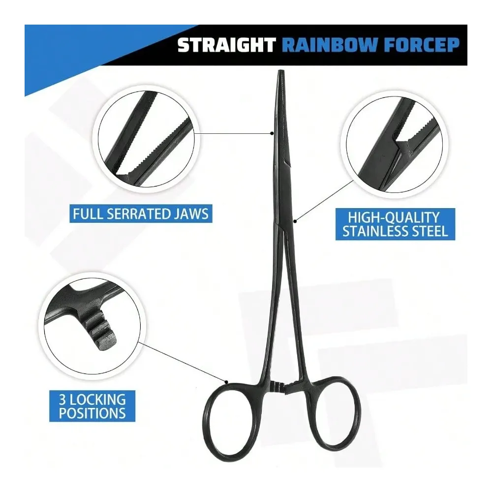 Curved And Straight Hemostat F - Fishing Pliers ulasan dan harga