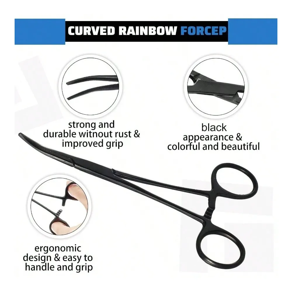 Curved And Straight Hemostat F - Fishing Pliers ulasan dan harga