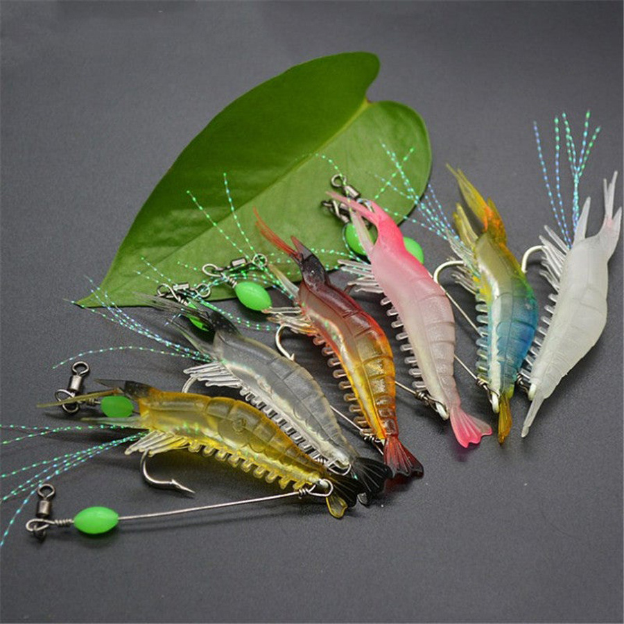 3pcs/7pcs Shrimp Lures Fishing - Fishing Equipment Clearance ulasan dan harga