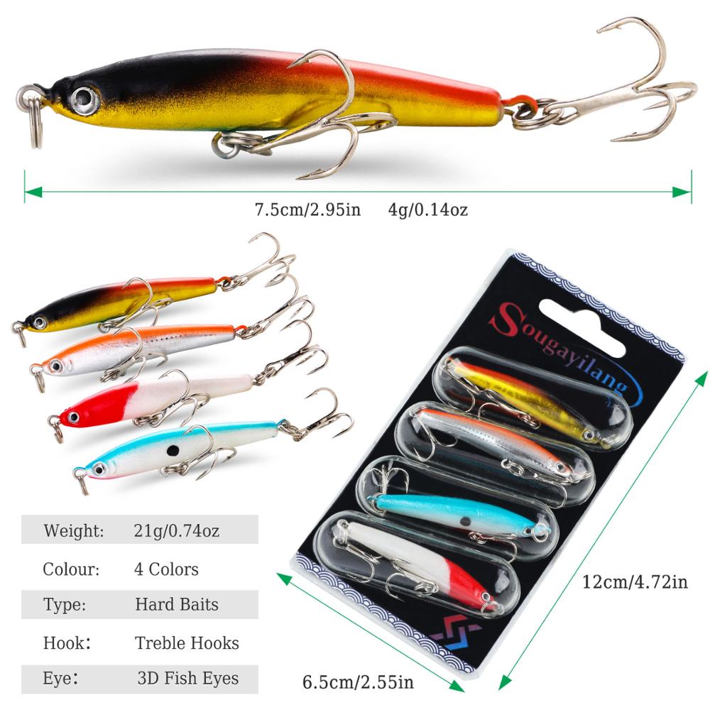 Sougayilang Fishing Bait Set 4 - Fishing Equipment Clearance ulasan dan harga