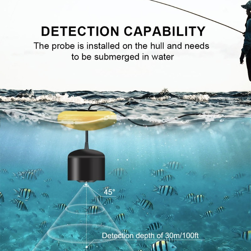 Sonar Fish Detector Lightweigh - Fishing Equipment English ulasan dan harga