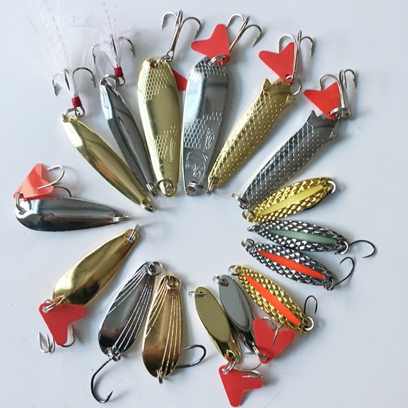 Fishing Lure Kit 16 pcs sets T - Fishing Equipment Clearance ulasan dan harga