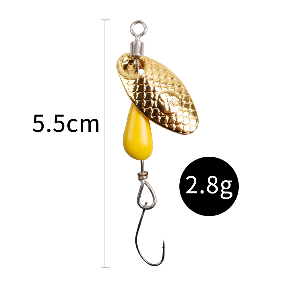 2Pcs Spinner Spoon Metal Bait  - Fishing Equipment Clearance ulasan dan harga