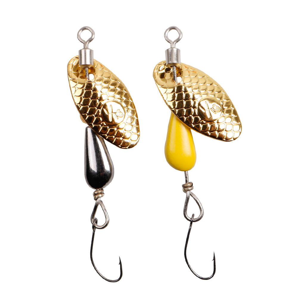2Pcs Spinner Spoon Metal Bait  - Fishing Equipment Clearance ulasan dan harga