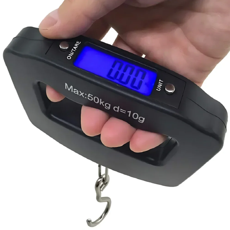 50kg/10g Travel Luggage Scale  - Fishing Equipment Carp ulasan dan harga