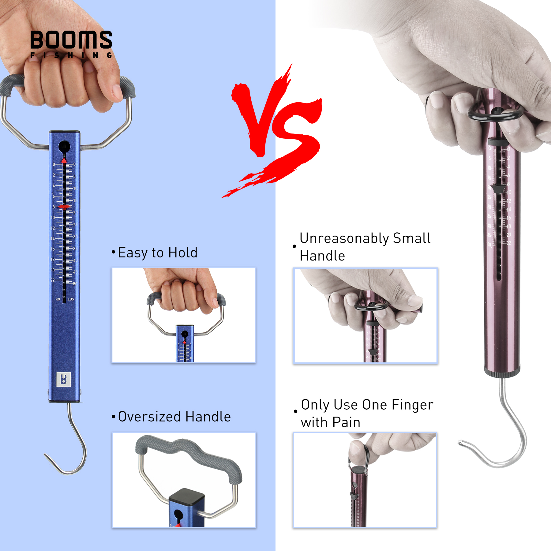 Booms Fishing TS2 Fish Scale S - Fishing Pliers ulasan dan harga
