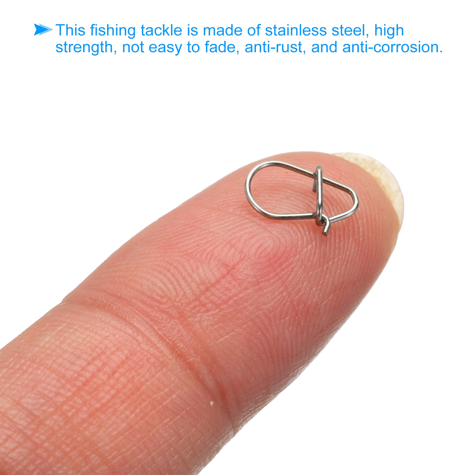 50pcs Stainless Steel Fishing  - Fishing Equipment Carp ulasan dan harga