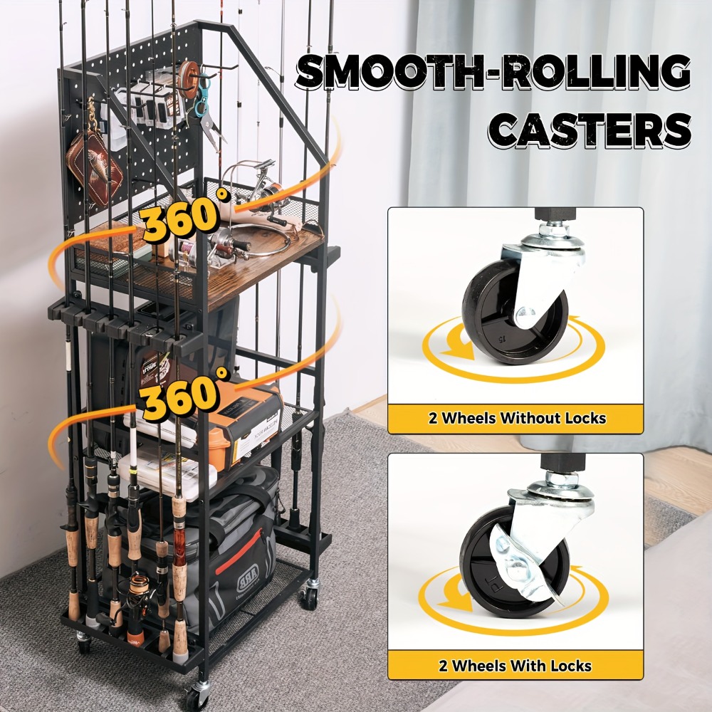 Fishing Rod Holders for Garage - Fishing Equipment Carp ulasan dan harga