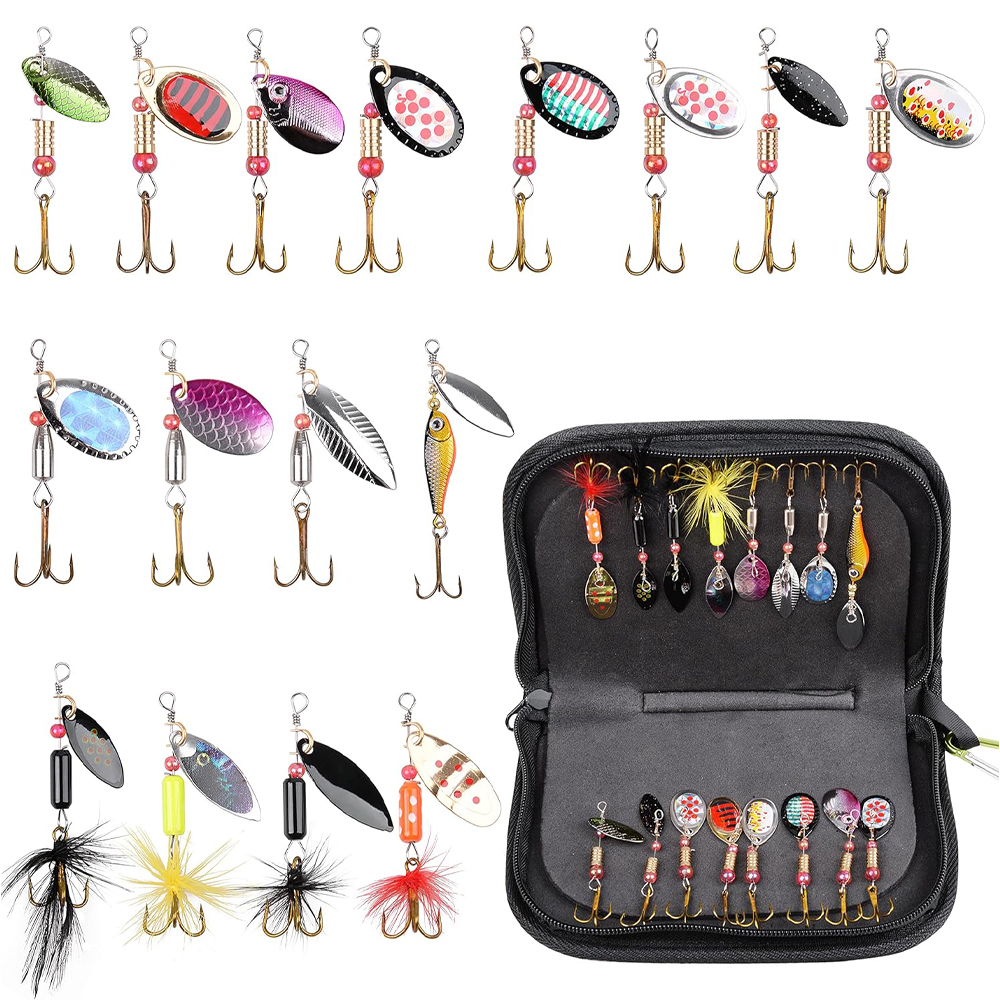 5/10/16Pcs Spinner Fishing Lur - Fishing Equipment Clearance ulasan dan harga