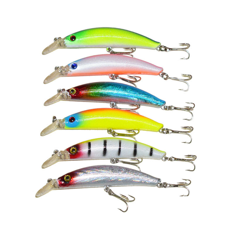 8pcs/lot Minnow Fishing Lure B - Fishing Equipment Bait ulasan dan harga