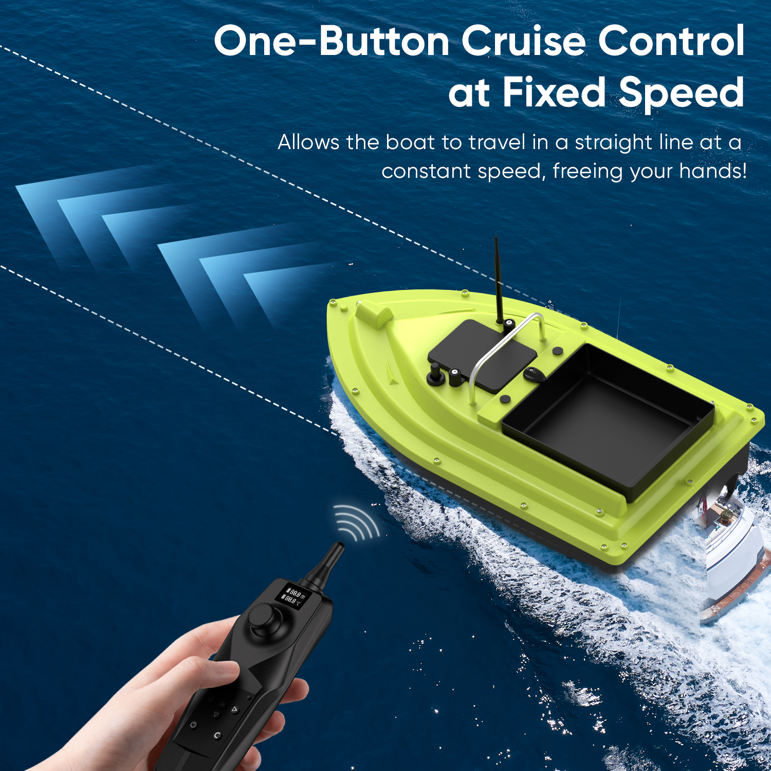 D36 RC Fishing Bait Boat with  - Carp Fishing Tackle ulasan dan harga