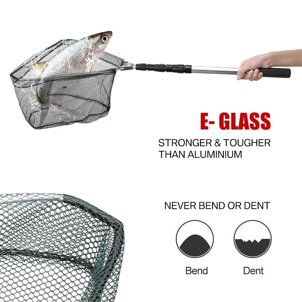 Fishing Landing Net Aluminum A - Fishing Equipment Clearance ulasan dan harga