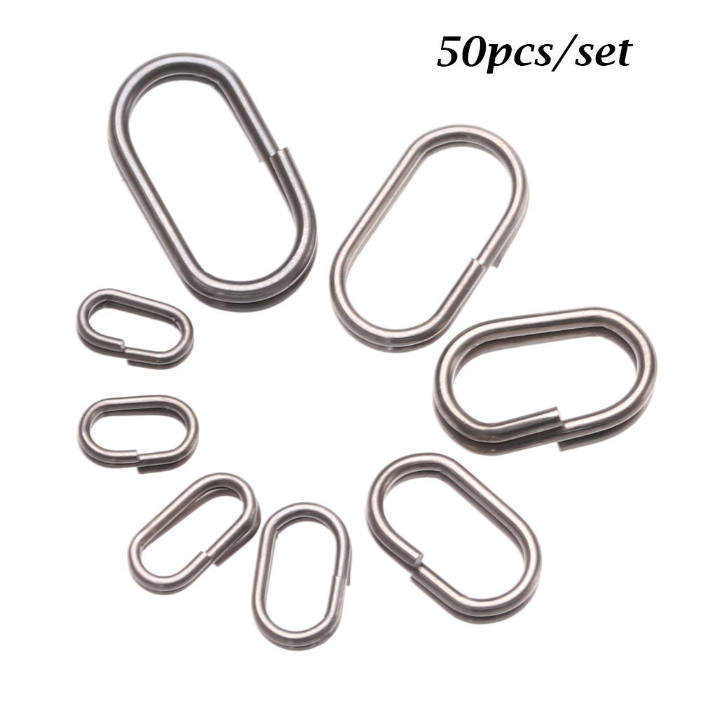 50 PCs/Lot 8/10/13/15/17/19mm  - Fishing Equipment Tackle ulasan dan harga